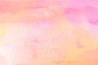 淡橙色和粉色水彩画背景