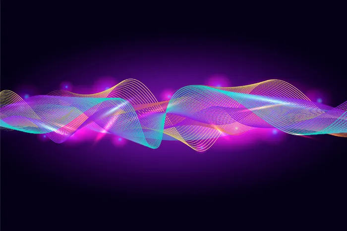 彩色均衡器波背景eps,ai矢量模版下载