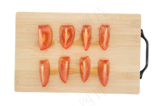 厨房案板番茄