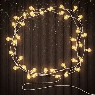 圣诞节和新年节日贺卡概念。