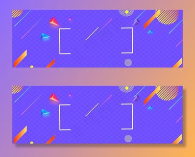 紫色时尚双十一返场双11淘宝banner