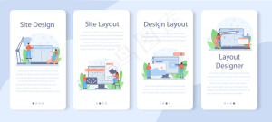 Layout designer手机app移动应用程序app横幅banner集