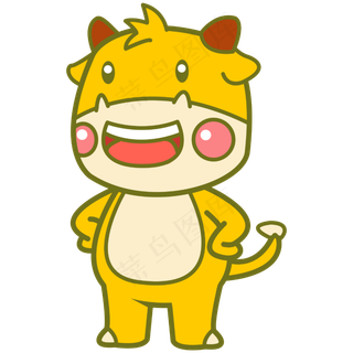 牛年大吉Q版牛牛