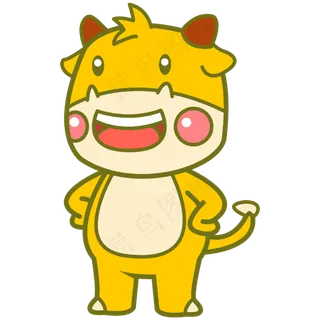 牛年大吉Q版牛牛