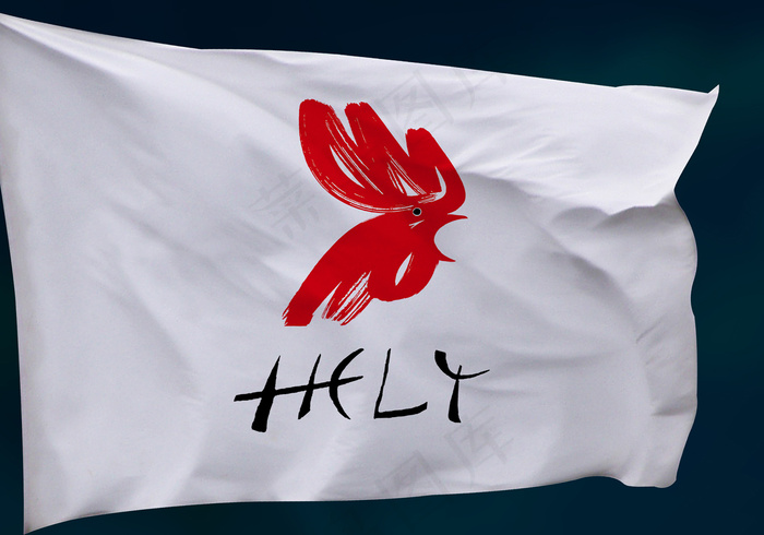 logo样机标志样机智能贴图psd模版下载