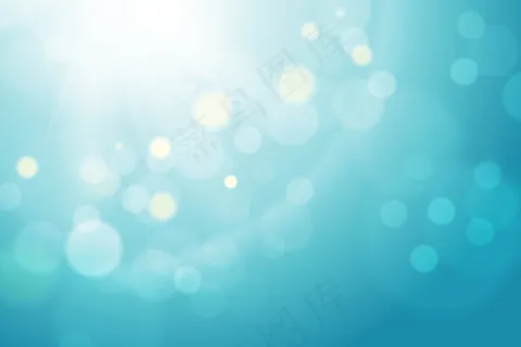 具有(bokeh)散景效果的蓝色渐变背景 具有(bokeh)散景效果的蓝色渐变背景
