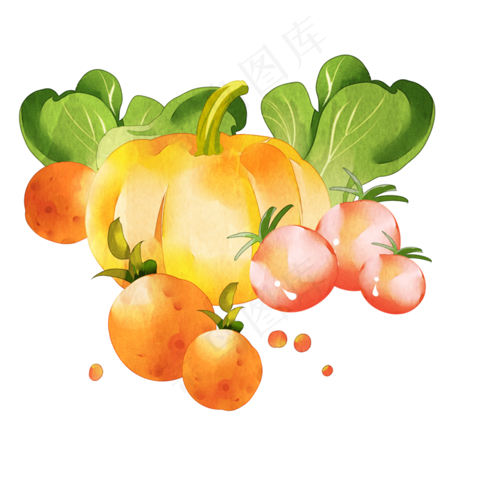 成熟果蔬(3000X3000(DPI:300))psd模版下载
