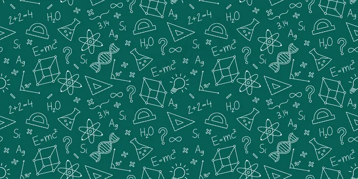 学校无缝科学模式公式化学物理几何数学eps,ai矢量模版下载