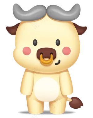 粘土公仔水牛