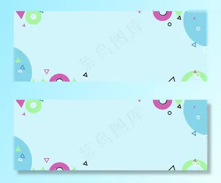 撞色孟菲斯女装banner