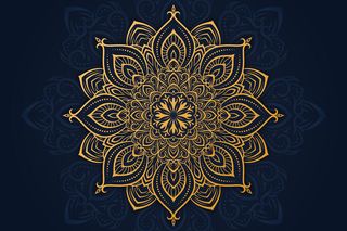 豪华曼荼罗背景