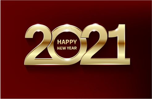 背景庆祝新年在现在的魔术邮政。节日圣诞装饰模板的节日设计