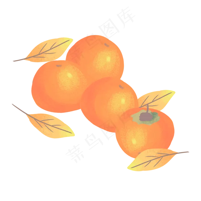 橙色秋季果实(2000X2000)