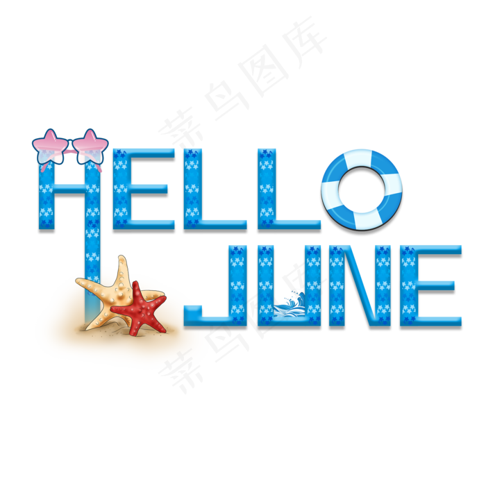HELLO JUNE(2000X2000(DPI:150))psd模版下载