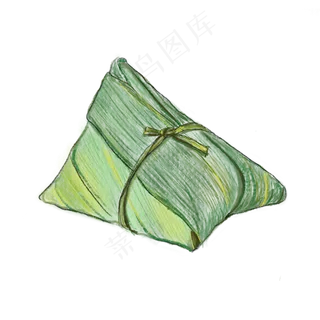 端午节绿色粽子 端午节绿色粽子