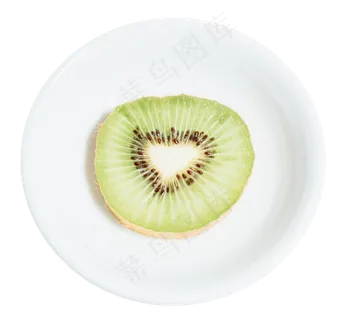 夏日水果猕猴桃绿色