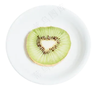 夏日水果猕猴桃绿色