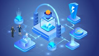 2.5D人工智能科技未来办公