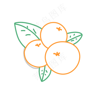 简笔画水果