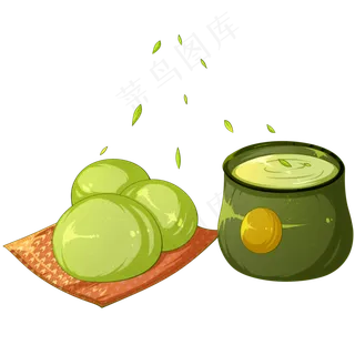 清明节青团青汁