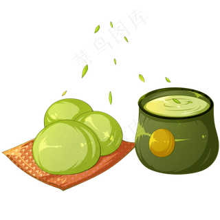 清明节青团青汁