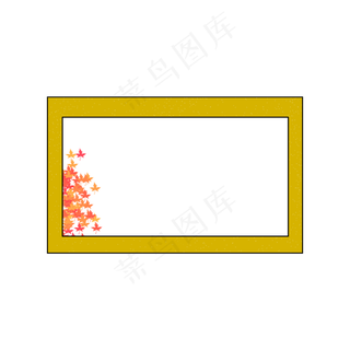 中国风纸张标题框,免抠元素
