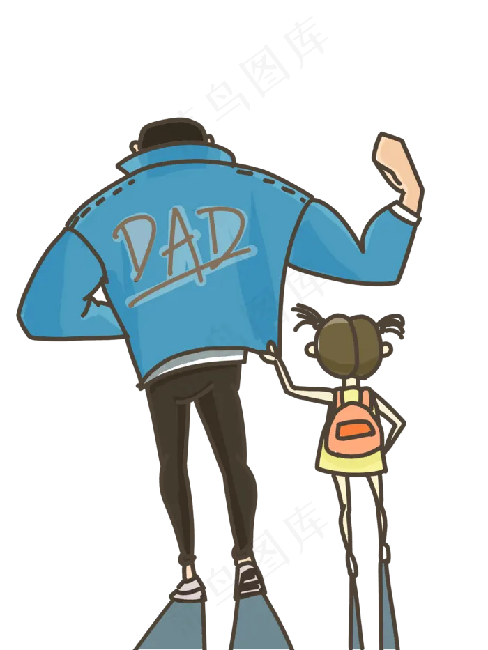 巨大的父亲带着孩子(5400X7200(DPI:300))psd模版下载