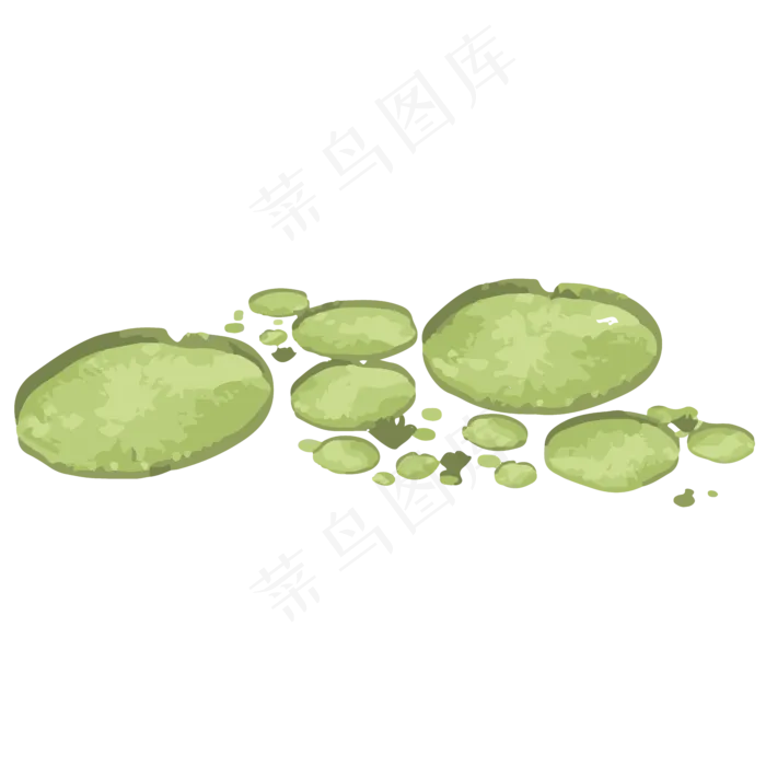 手绘花睡莲可商用元素(2000X2000(DPI:300))ai矢量模版下载