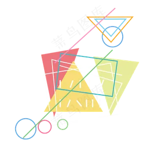 简约创意几何装饰图案