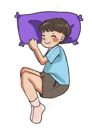 暑假夏日夏季大暑小暑睡觉