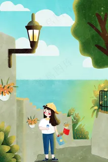 国庆节外出海边旅游