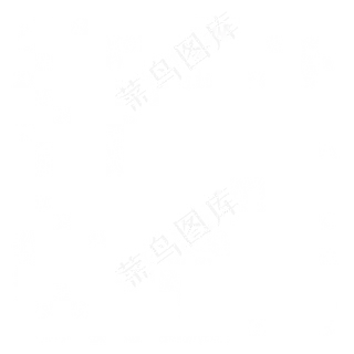 漫天飞雪飘浮元素