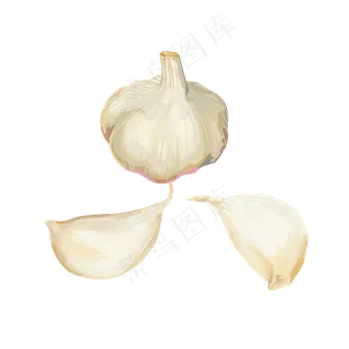 手绘卡通食材设计素材,免抠元素