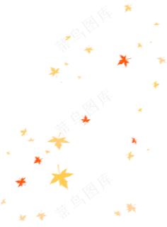 手绘秋天枫叶下载,免抠元素