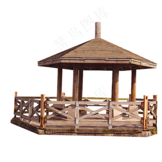 灰色几何创意建筑木屋元素,免抠元素