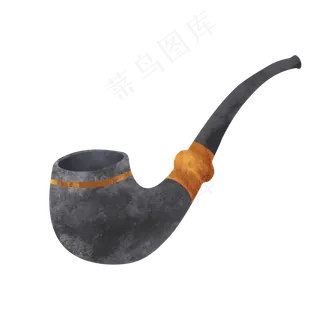父亲节肌理复古烟斗