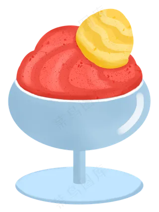 西瓜水果雪糕小吃