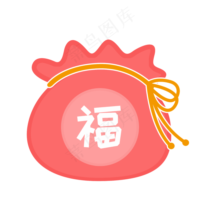 双11电商促销卡通福袋(5000X5000(DPI:300))psd模版下载