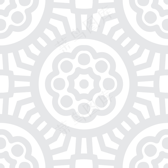 圆框简单模板背景