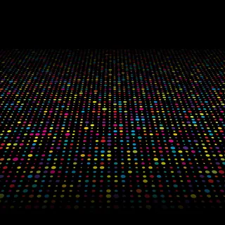 彩色科技背景点