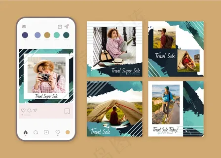 旅游销售模板集