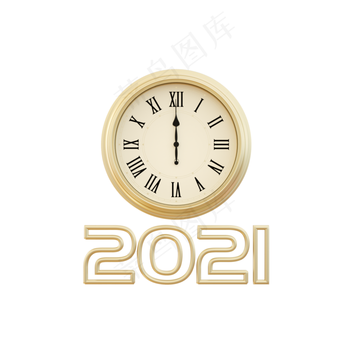 元旦跨年2021(2000X2000(DPI:300))psd模版下载