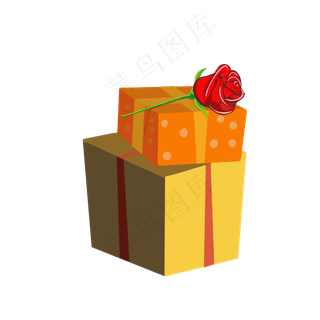 黄色教师节礼物