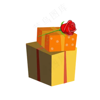 黄色教师节礼物