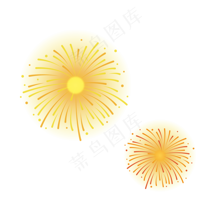 庆祝烟花爆竹礼花
