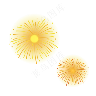 庆祝烟花爆竹礼花