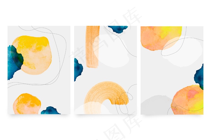 水彩画套