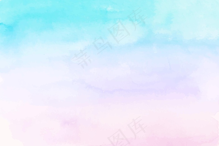 粉彩水彩画背景eps,ai矢量模版下载