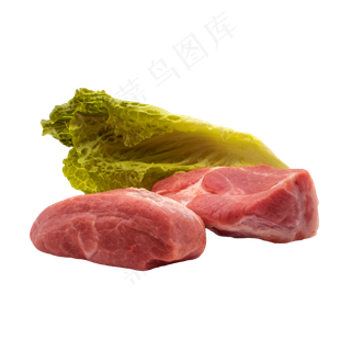 红色里脊肉食物