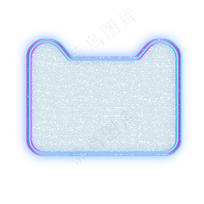 故障风天猫头(2000X2000(DPI:300))psd模版下载